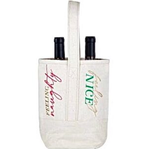Feeling Naughty Feeling Nice Double Wine Tote